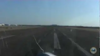 Final Landing at Denton Municipal Airport before The Flight Begins