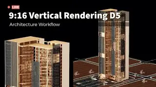 Render 9:16 Vertical in D5 : Social Media