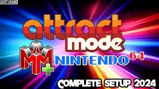 Руководство по настройке эмулятора Nintendo 64 Attract-Mode #attractmode #emulator #frontend