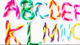 Play-Doh ABC Auger &mdash; Изучаем алфавит с помощью Play Doh &mdash; Easy Idea Channel