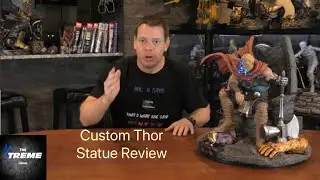 Thor like you&rsquo;ve never seen him before.  Review of Custom Unworthy Thor on Throne Statue.