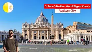 Vatican City - Smallest Country in the World | St Peter's Basilica | Biggest Church | Malayalam Vlog