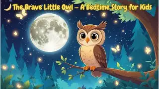 🌙 The Brave Little Owl &ndash; A Bedtime Story for Kids