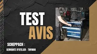 🥇 Scheppach - Servante d'atelier avec set d&rsquo;outils 263 pi&egrave;ces inclut - TW1000 - Test & Avis (2025)