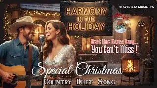 Harmony  In The Holiday - Best 70s Classic Country Line Dance Song Christmas Duet | AVEDELTA MUSIC