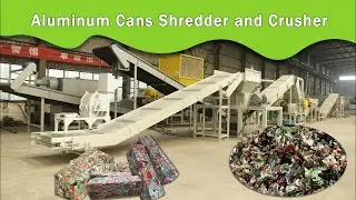 Efficiently transform aluminum can bales into recyclable shreds with our Crusher & Shredder Line.