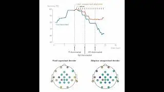 Demo time-adaptive unsupervised auditory attention decoding using EEG-based stimulus reconstruction