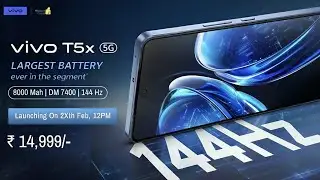 Vivo T5x 5G Launch Date In India | Vivo T5x 5G Price In India, Processor, Camera, Display, Battery