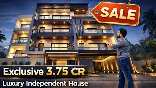 Exclusive 3.75 CR Luxury Independent House with 3 Floors in Wave City 🤩