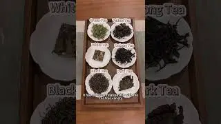 Six major types of Chinese tea