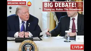 Awkward White House Moment Goes Viral | Trump & RubioTrump Reads Marco Rubio&rsquo;s Private Note Out Loud