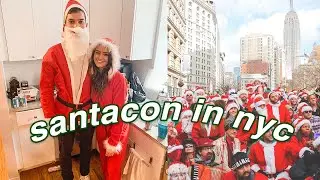 FIRST SANTACON IN NEW YORK CITY vlog