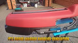 Dodge Charger 1973 года &mdash; реставрация приборной панели