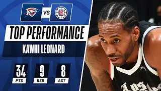 Kawhi Leonard (34 PTS, 9 REB, 8 AST) Leads The Clippers To Their 7th Win In A Row! 🔥