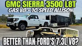 GMC Sierra 3500 Gas L8T V8 + Allison Tow Test Up Steep Grade: I Was Dead Wrong About This Engine!