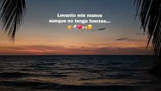 Levanto mis manos aunque no tenga fuerzas #DiosMeAma #alabanzaadoracion #parati #alabanzascristianas