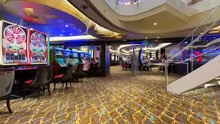 No Copyright Inside of Casino | People playing in Casino Interior Stock Footage Video | Royalty Free
