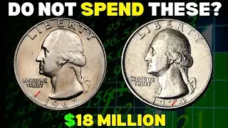 Top 10 Most Valuable Washington Quarters That Can Be Sold For Big $$$ In 2026 &mdash; Do You Have One?
