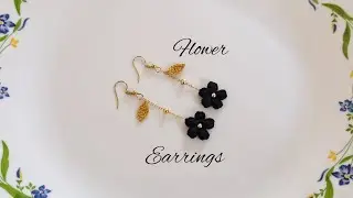 FLOWER EARRINGS | CUTE FLOWER | EASY TO MAKE | CROCHET