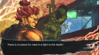Street Fighter X Tekken - Akuma & Orge Winquotes (pt2)