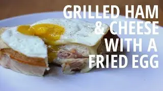French Fried  Egg, Ham & Cheese Sandwich
