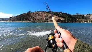 Kahawai Fishing at Shag Rock South Shore