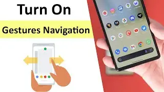 How to switch from button navigation to gesture navigation on Xiaomi Redmi Phone?