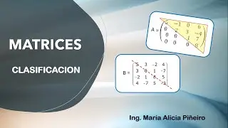 Matrices (parte 2: Clasificación de Matrices)