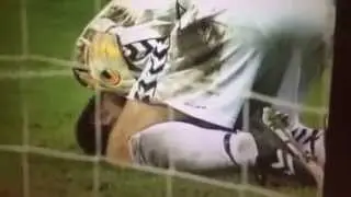David Preece double save v Br&oslash;ndby