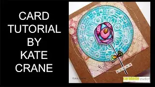Tuto : cards with new Textured Coasters by Kate Crane