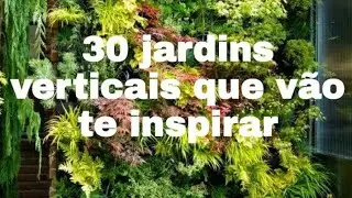 Jardins verticais 30 idéias que vão te inspirar este ano.