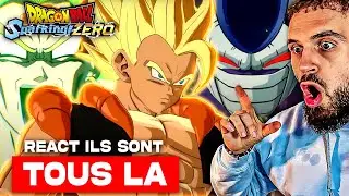 Le JEU de 2024 ! REACT FULL ROSTER DRAGON BALL : Sparking! Zero