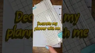 Plan With Me - Happy Planner Mini 🥠✨️ #plannerlayout #planwithme