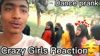 cute girl reaction😍 || Dance Prank With Girls👧 #danceprankwithcutegirls