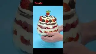 Huge cup of cake I got for today 😁#foryou #LearnOnTikTok #fyp #foryoupage #shorts #fy