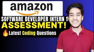 Amazon sde 1 intern online assessment coding questions | Off campus drive for 2023, 2024, 2025 Batch