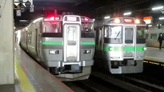 【721系4000番台（F-4104・4204編成）】普通・快速エアポート　走行動画集