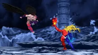Gill Vs Devil Jin - Epic Fight [TEKKEN X Street Fighter][NAMCO X CAPCOM][CVS3/PotS/Infinite MUGEN]