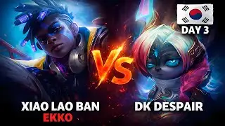 I Finally Met A Pro Player On Korean Server! [Unranked To Challenger Day 3]