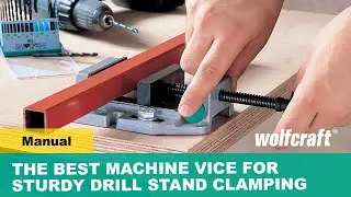 The BEST Machine Vice! Sturdy Clamping On The Drill Stand