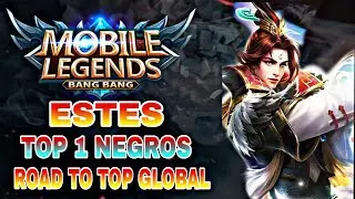 Road to Top Global Estes | Rank Game | mobile legends live