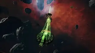 Necrons vs Orks - Skalgrim Mod - Classic Battle - Battlefleet Gothic Armada 2