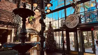 WalkW/Me Port Orleans Christmas Stroll W/The Sun Rising-French Quarter to Riverside & Back