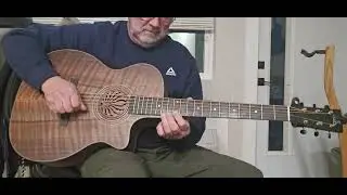 Larrivee walnut with Tonewood-Amp and some looping improvisation