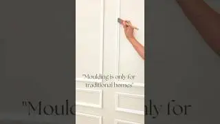 Moulding is SO versatile. Transform you home with Luxe Architectural Moulding Kits!