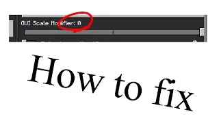 How to fix the small ui on minecraft bedrock 26.0 (iPad) (READ PIN COMMENT)