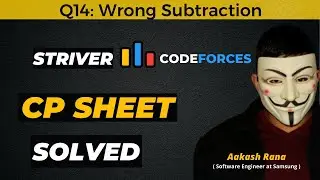Wrong Subtraction | Striver CP Sheet | Codeforces | Competitive Programming #striver