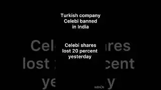 #turkey company #celebi banned in #india #operationsindoor #indiapakistan #modi #bjp #annamalai
