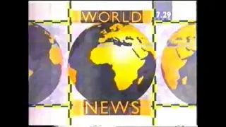Channel 4 Daily 'World News' 1990 (w/Gill Pyrah)
