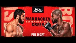 Islam Makhachev VS Bobby Green Legendary AI Simulation UFC 4